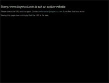 Tablet Screenshot of dogwood.com